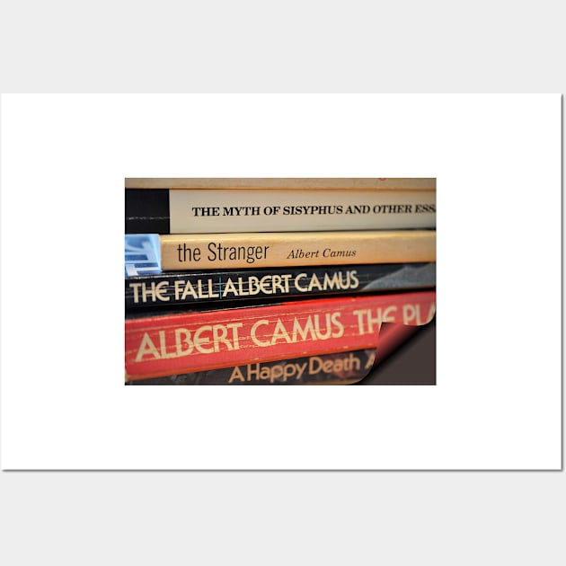 The Pages of Camus Wall Art by bgaynor